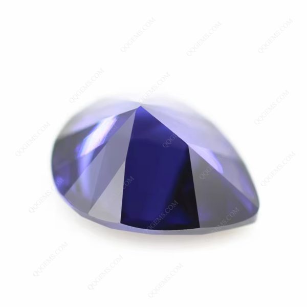 L-tanzanite/tanzanite Cubic Zirconia Loose Gems Artificial Pear Cut CZ Stones - Image 5