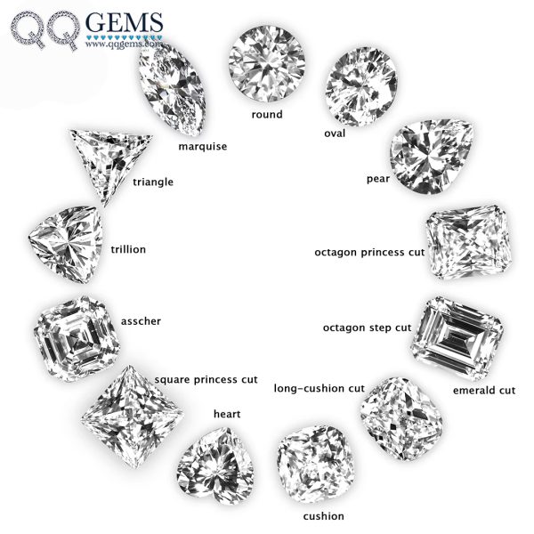 White Color Cubic Zirconia Loose Gems Synthetic Oval Machine Cut CZ Stones