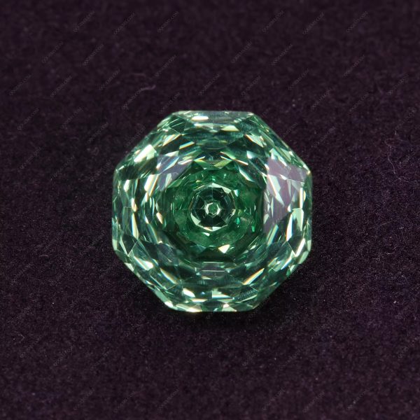 Round Rose Cut Multi-color Cubic Zirconia Loose Gemstones Artificial Rose Shape CZ Gemstones - Image 12