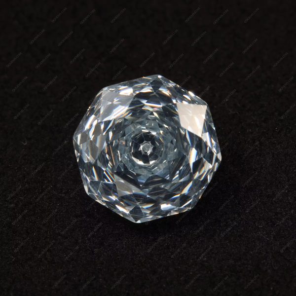Round Rose Cut Multi-color Cubic Zirconia Loose Gemstones Artificial Rose Shape CZ Gemstones - Image 6