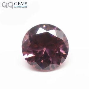 Light Rhodolite/rhodolite 5A Quality 8 Hearts 8 Arrows Cubic Zirconia Loose Gemstones
