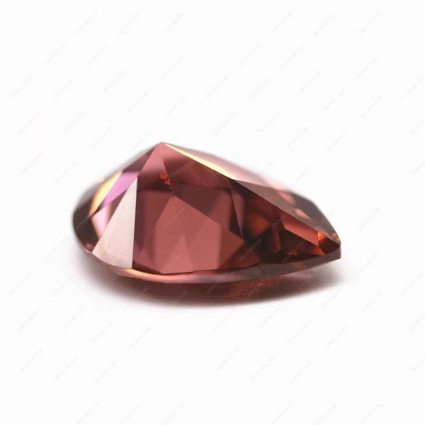 L-rhodolite/rhodolite Cubic Zirconia Loose Gems Synthetic Pear Shape CZ Stones - Image 5