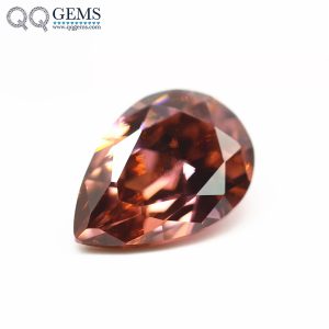 L-rhodolite/rhodolite Cubic Zirconia Loose Gems Synthetic Pear Shape CZ Stones