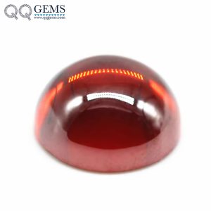Orange/orange Red Cubic Zirconia Loose Gems Synthetic Round Cabochon CZ Stones