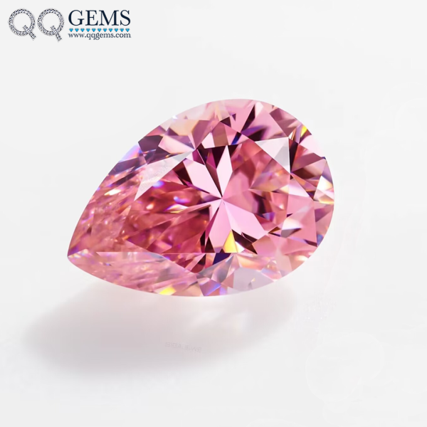 Oval Cut Loose Gems Vvs1 Moissanite Gems pink Plated Factory Sale Price pink Moissanite Diamond - Image 5