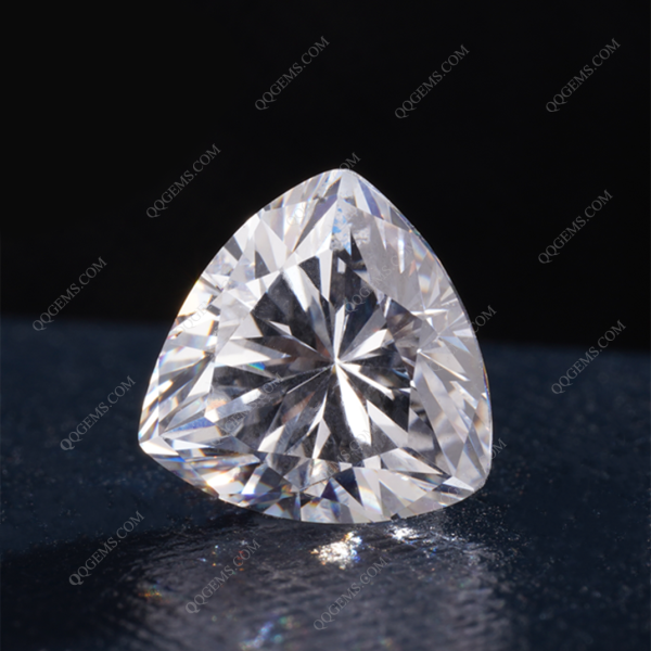 Excellent Cut Grade D-vvs1 Quality Trillion Cut White Moissanite Loose Diamonds - Image 5