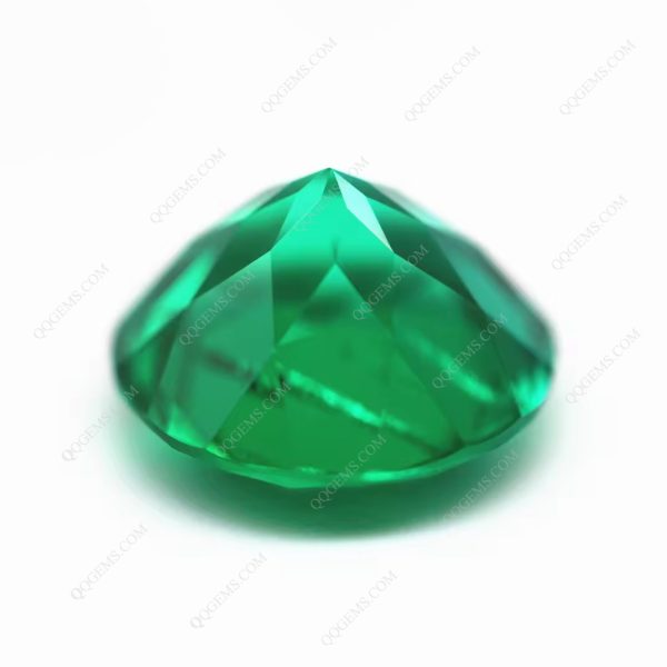 Round Natural Cut Cultivate Columbia Emerald Gems Price Per Carat Lab Created Emerald Gems - Image 5