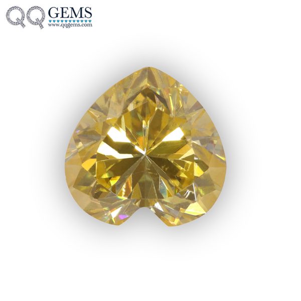 Factory Wholesale Price Mult-shape Plating Light Yellow Moissanite Diamond - Image 4