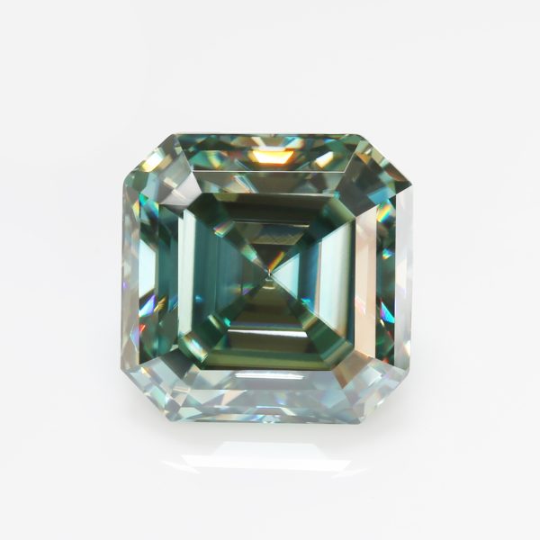 Cushion Round Oval Marquise Pear Heart Square Asscher Emrald Radiant Cut Green Moissanite - Image 2