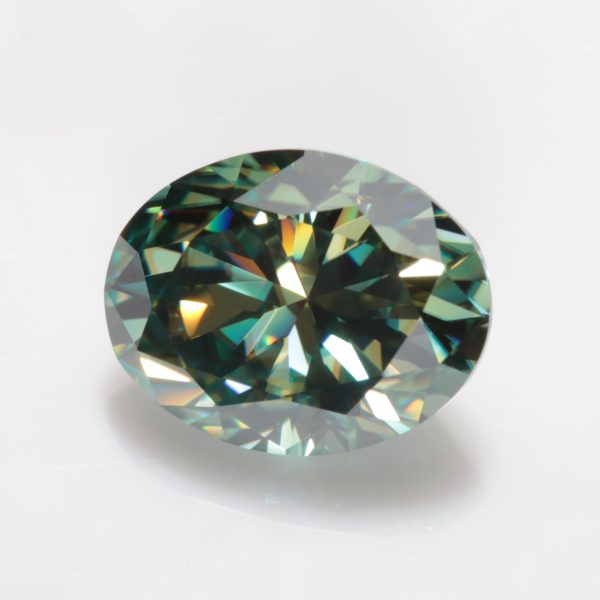 Cushion Round Oval Marquise Pear Heart Square Asscher Emrald Radiant Cut Green Moissanite - Image 4