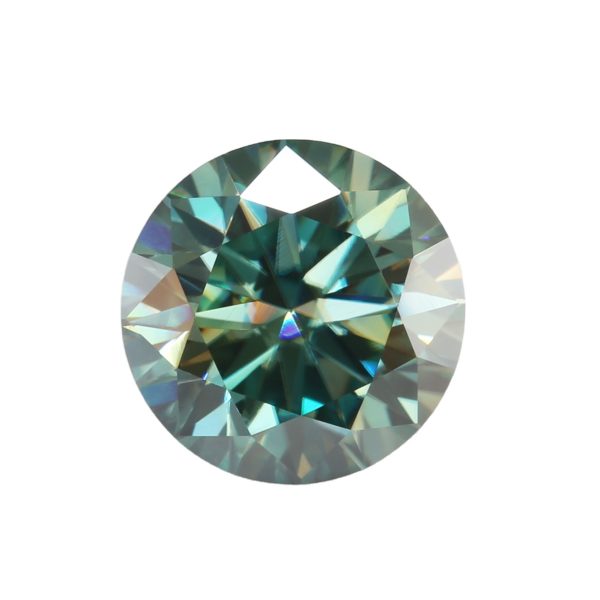 Cushion Round Oval Marquise Pear Heart Square Asscher Emrald Radiant Cut Green Moissanite - Image 6