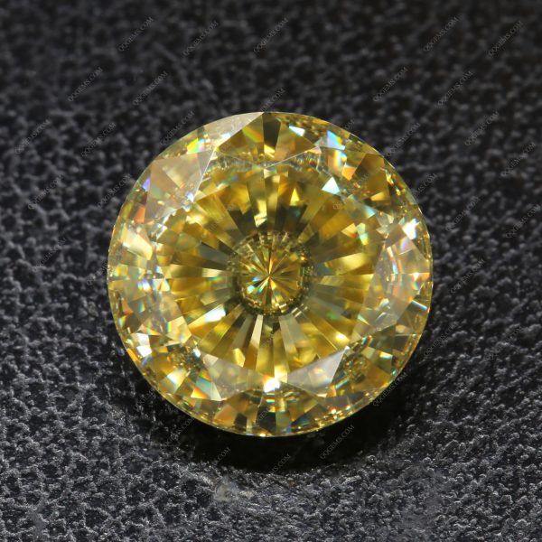 Yellow Moissanite Gems VVS1with GRA Certificate - Image 6