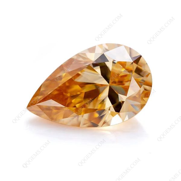 Cushion/Round/Oval/Marquise/Pear/Heart/Square/Asscher/Emrald/Radiant Cut champagne Moissanite - Image 2