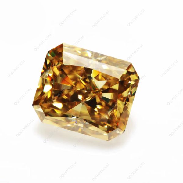 Cushion/Round/Oval/Marquise/Pear/Heart/Square/Asscher/Emrald/Radiant Cut champagne Moissanite - Image 5