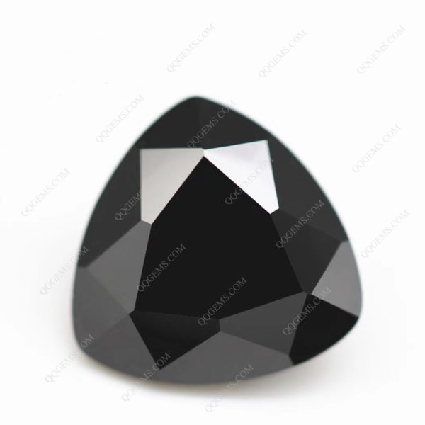 Wholesale Price High Quality Trillion Cut Black Moissanite Loose Diamonds - Image 5