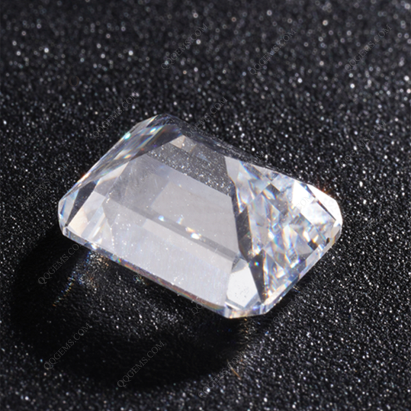 D Color Vvs Emerald Cut Moissanite Diamonds with GRA Certificate Octagon Step Cut Moissanite - Image 2