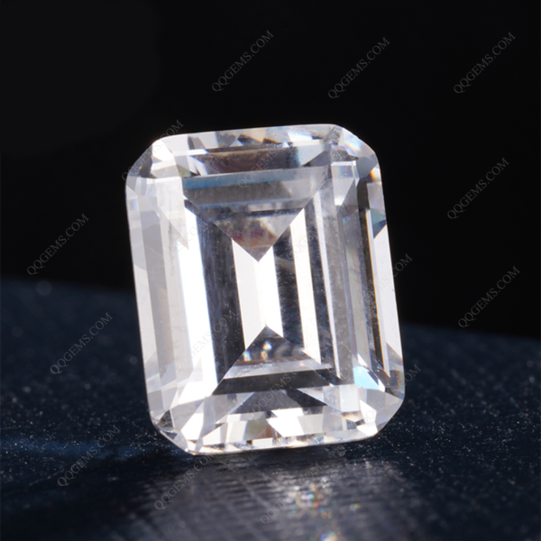D Color Vvs Emerald Cut Moissanite Diamonds with GRA Certificate Octagon Step Cut Moissanite - Image 3