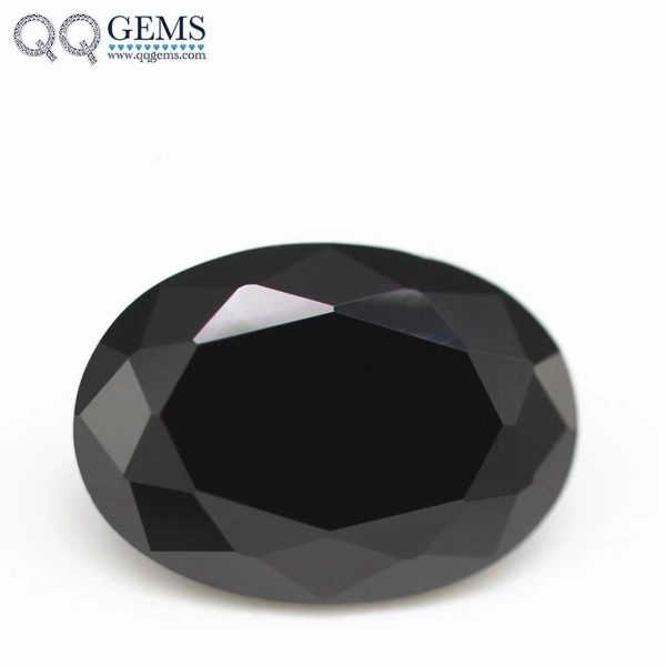 Hight Quality Black Color Clarity Oval Cut Moissanite Loose Diamond - Image 4