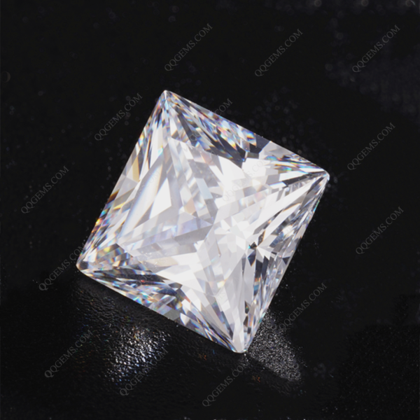 D-VVS1 Princess Cut Moissanite Loose Diamonds GRA Certificate square Princess Cut - Image 5