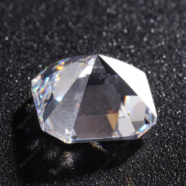 Asscher Cut Moissanite Loose Diamonds with GRA Certificate Asscher White Moissanite - Image 5