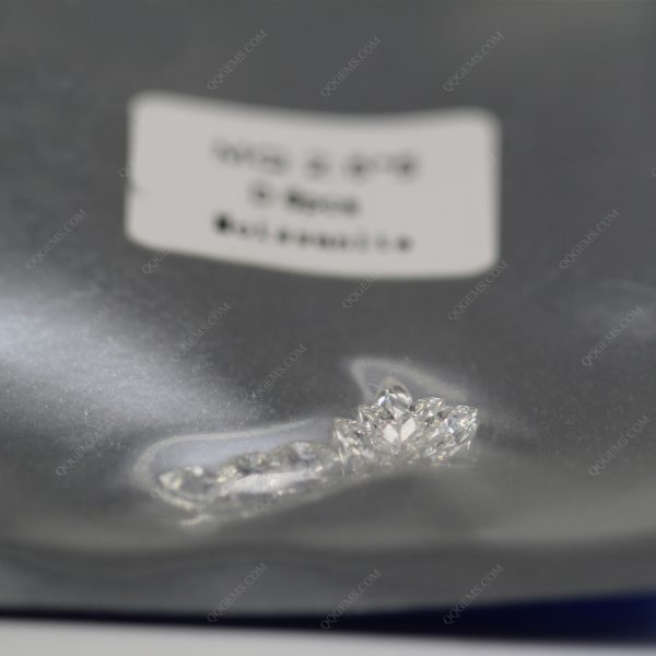Melee Moissanite Diamonds Round Brilliant Cut 8 Hearts 8 Arrows D-VVS - Image 5