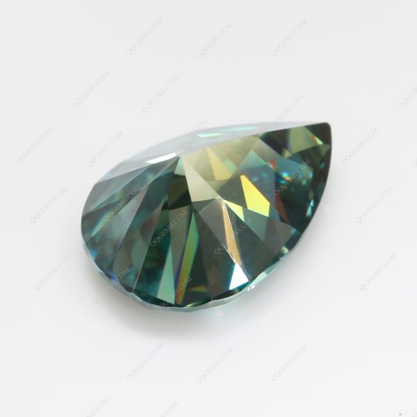 Oval Cut Light Green/green/dark Green Moissanite Loose Gemstones - Image 5