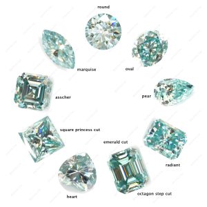 Radiant Round Square Heart Asscher Emerald Oval Marquise Cut