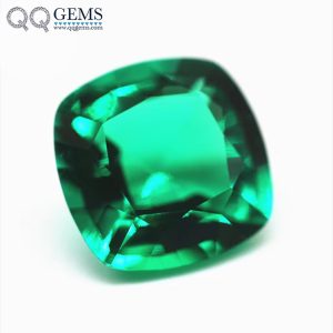 Cushion Natural Cut Cultivate Columbia Emerald Gemstones Cushion Shape Lab Grown Emerald Columbia Gems