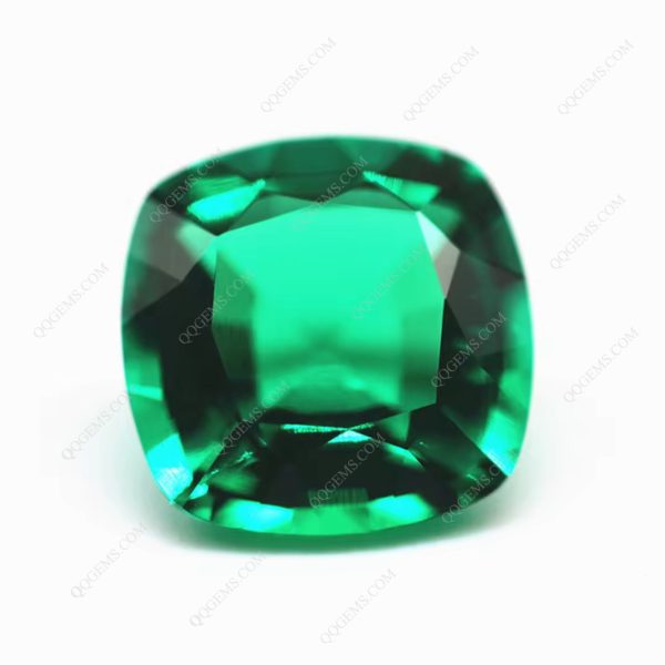 Cushion Natural Cut Cultivate Columbia Emerald Gemstones Cushion Shape Lab Grown Emerald Columbia Gems - Image 5