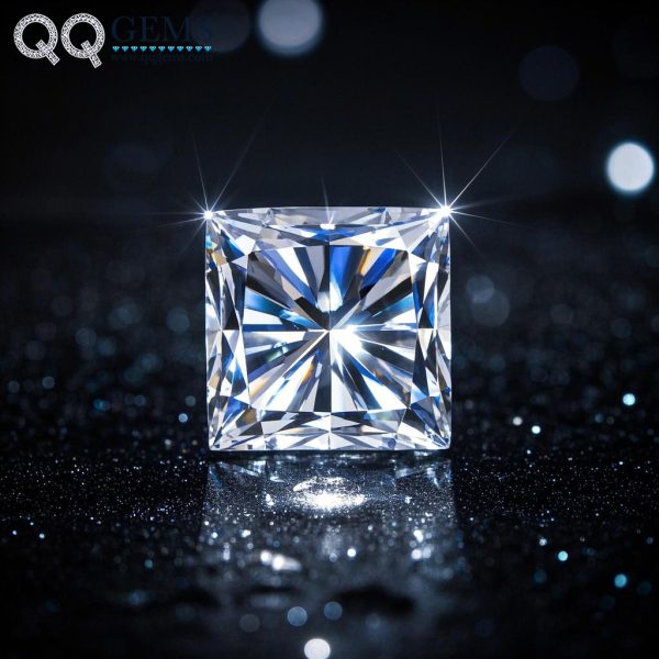 DEF Color VVS/VS Clarify Square Cut Lab Grown Diamonds Loose Diamonds Lab Cultivated Diamonds