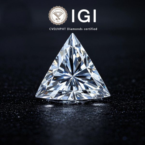 DEF Color VVS/VS Clarify Triangle Cut Lab Grown Diamonds Loose Diamonds Lab Cultivated Diamonds - Image 2