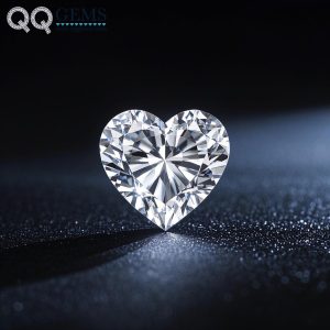 Wholesale CVD/HPHT 0.1CT-2.0CT DEF Color VVS/VS Clarify Heart Cut Lab Grown Diamonds