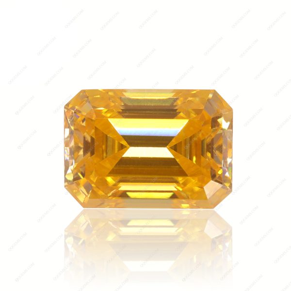 Emerald Cut Plating Full Multicolor Moissanite Diamond with GRA Certificate Moissanite - Image 13
