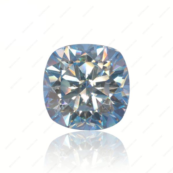 Cushion Cut Plating Full Multicolor Moissanite Diamond with GRA Certificate Moissanite - Image 7