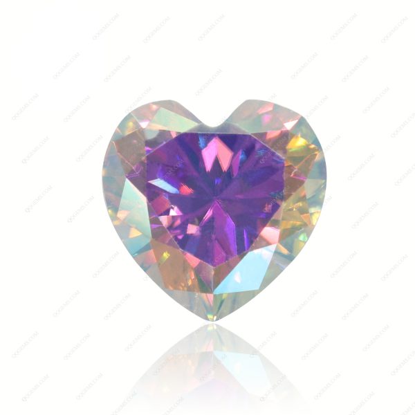 Plating Full Multicolor Moissanite Diamond with GRA Certificate Moissanite Loose Gemstones - Image 9