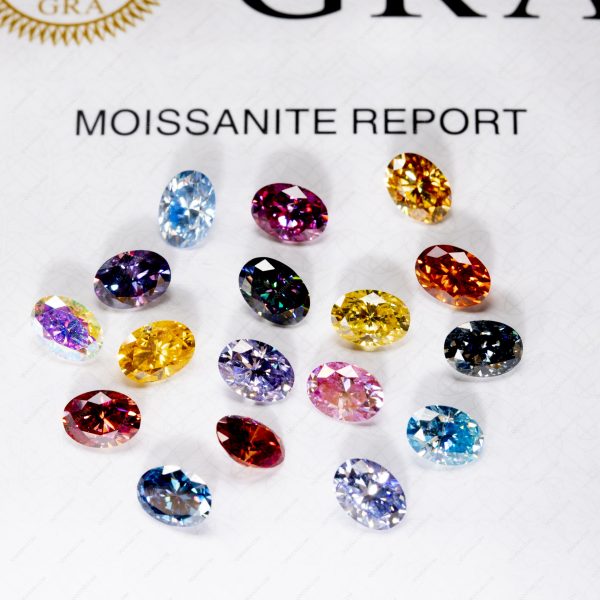 Moissanite Diamond with GRA Certificate Moissanite High Quality Loose Gemstones - Image 11