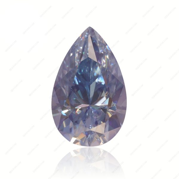 Pear Cut Plating Full Multicolor Moissanite Diamond with GRA Certificate Moissanite - Image 11