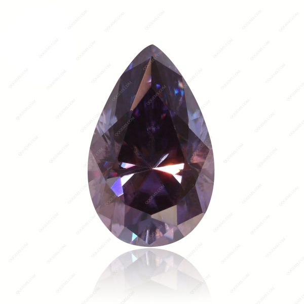 Pear Cut Plating Full Multicolor Moissanite Diamond with GRA Certificate Moissanite - Image 7