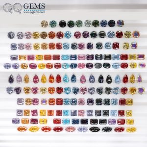 Mult-shape Plating Golden Yellow Moissanite Diamond Canary Yellow Loose Moissanite Gemstones