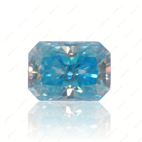 Radiant Cut Plating Full Multicolor Moissanite Diamond with GRA Certificate Moissanite - Image 5