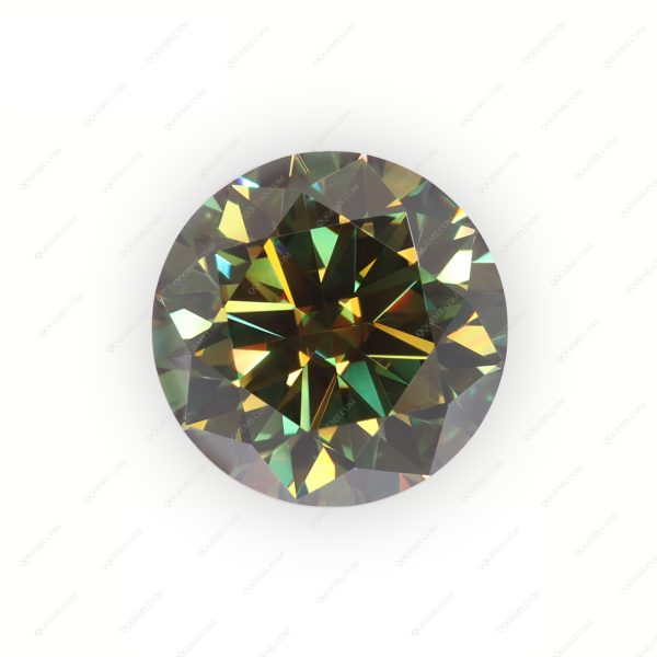 Round Brilliant Cut Plating Full Multicolor Moissanite Diamond with Certificate 8H&8A Cut Moissanite - Image 14