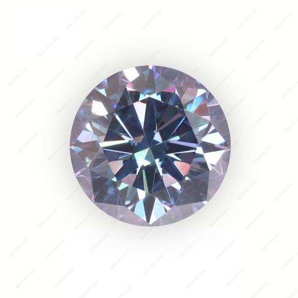 Round Brilliant Cut Plating Full Multicolor Moissanite Diamond with Certificate 8H&8A Cut Moissanite - Image 5