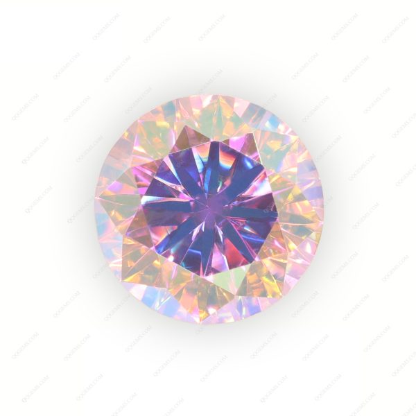 Round Brilliant Cut Plating Full Multicolor Moissanite Diamond with Certificate 8H&8A Cut Moissanite - Image 6