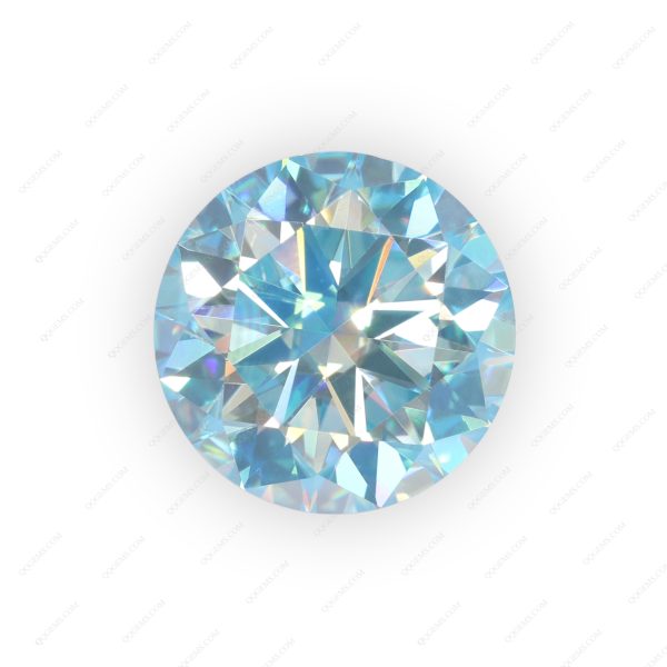 Round Brilliant Cut Plating Full Multicolor Moissanite Diamond with Certificate 8H&8A Cut Moissanite - Image 9