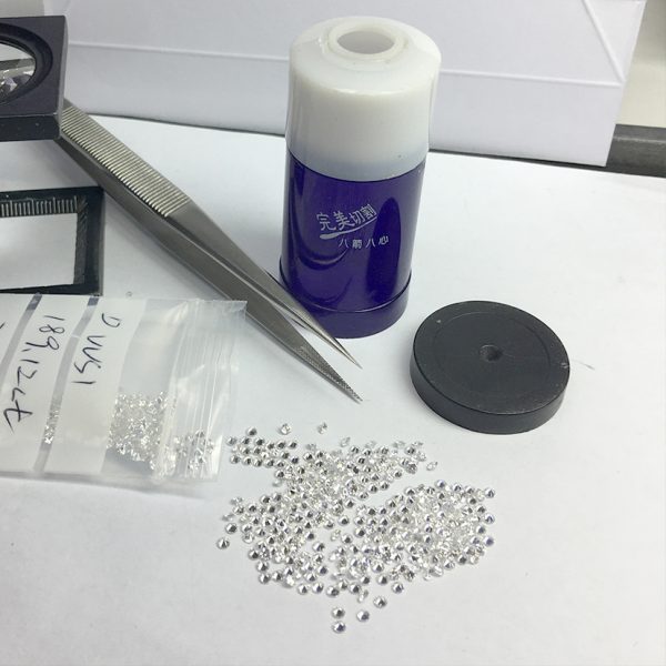 Quality Moissanite Diamond GRA Certificate 8H&8A Cut White Moissanite Loose Diamond - Image 8