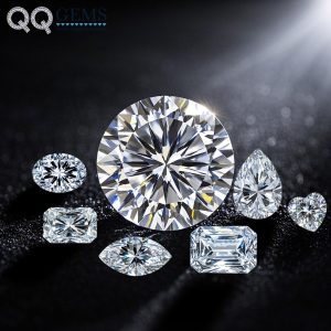 Quality Moissanite Diamond GRA Certificate 8H&8A Cut White Moissanite Loose Diamond