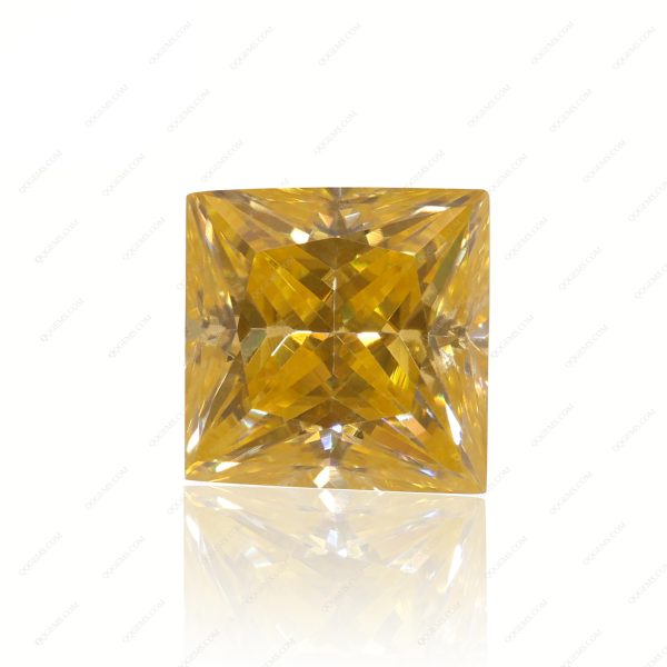 Square Cut Plating Full Multicolor Moissanite Diamond with GRA Certificate Moissanite - Image 11