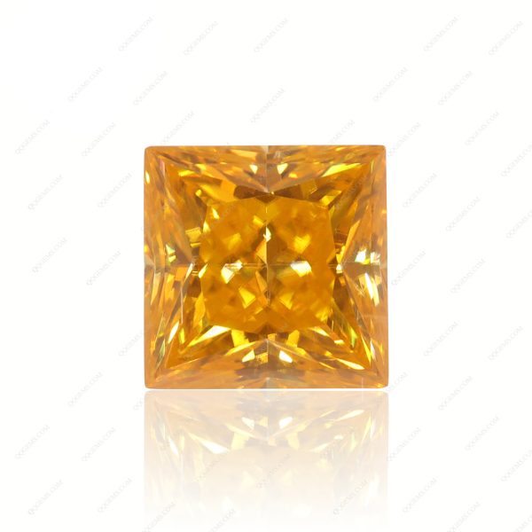 Square Cut Plating Full Multicolor Moissanite Diamond with GRA Certificate Moissanite - Image 15