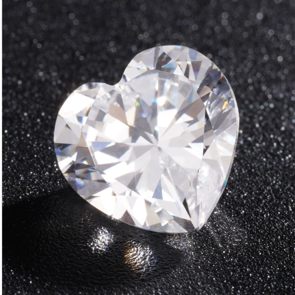 Heart Faceted Cut Moissanite Loose Diamonds GRA Certificate Carat Moissanite Loose Gemstones - Image 4