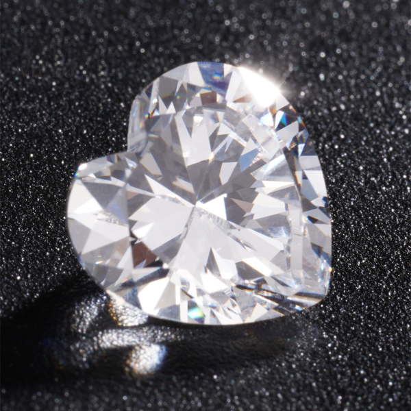 Heart Faceted Cut Moissanite Loose Diamonds GRA Certificate Carat Moissanite Loose Gemstones - Image 5